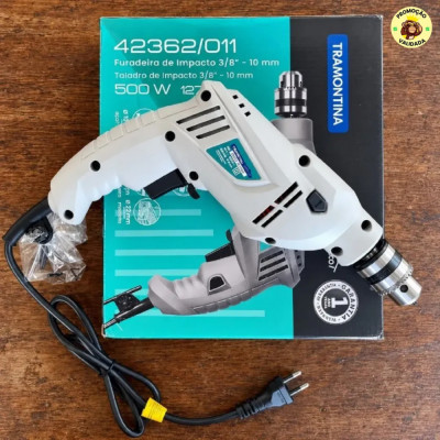 Furadeira de Impacto 500 W 38 Tramontina 110V