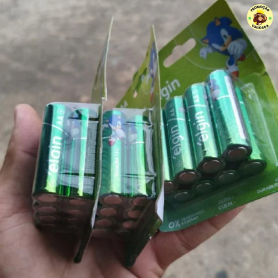 Pilhas Alcalinas AA Elgin