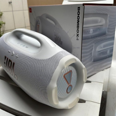Caixa de Som JBL Boombox 4 Bluetooth Branca