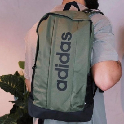 Mochila Linear Olive Strata Black adidas