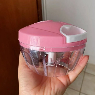 Processador Triturador Manual 400ml 3 Lâminas