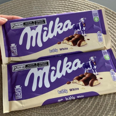 Chocolate Milka Bubbly White 100g