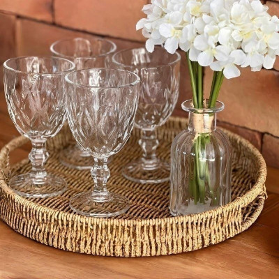🍷 Jogo com 6 Taças de Cristal 340ml Diamond