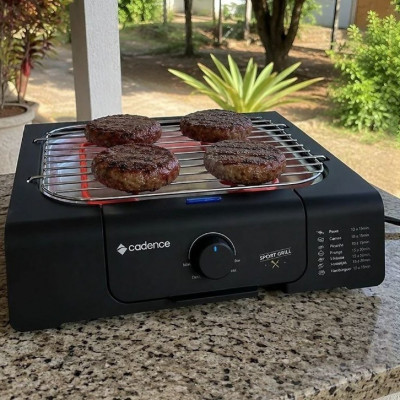 Churrasqueira Elétrica Cadence Short Grill - 127V