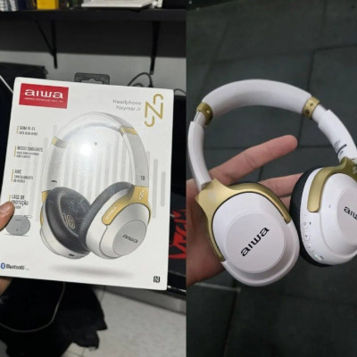 Fone De Ouvido Headphone Neymar Jr Aiwa AWS-HP-NJ-01-WG Bluetooth