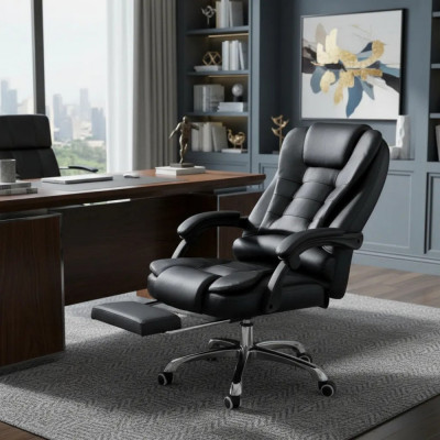Cadeira Presidente Python Fly Preto