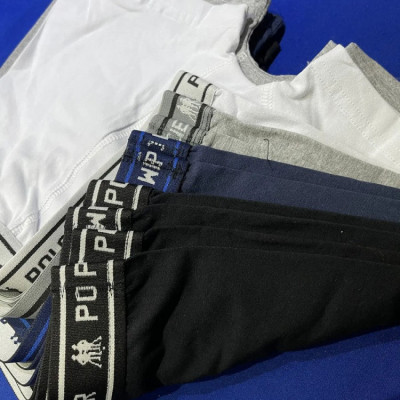 Kit 10 Cuecas Algodão Sortidas Polo Wear