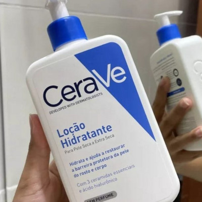 🧴 Loção Hidratante Corporal Sem Perfume CeraVe 473ml