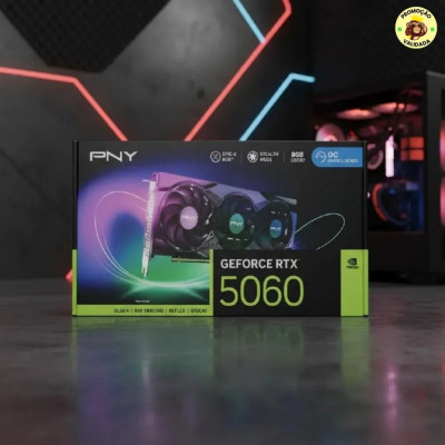 Placa de Vídeo Nvidia Geforce Pny RTX5060 8GB Epic-X RGB OC