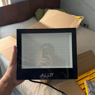 Kit 10 Refletor Led Externo 200W 6500K Preto