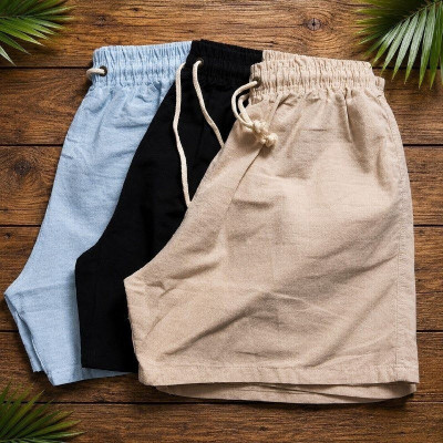SHORT DE LINHO TÁ NA MODA