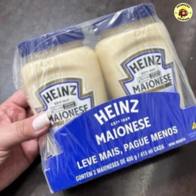 Heinz Pack Maionese Tradicional, 400G