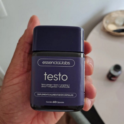 TESTO ESSENCIAL com Feno Grego Boro Arginina