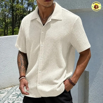 👕 Camisa Texturizada Old Money