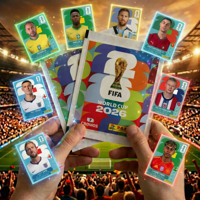 Kit 100 Envelopes 700 Figurinhas Copa 2026