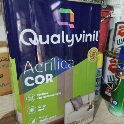 Qualyvinil Acrílica Branco 1,8 L Cenoura
