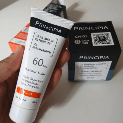 Principia Kit Hidratação E Proteção Facial Ch-o1 + Ps-01