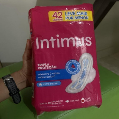 Absorvente Intimus Toda Protegida Dia Suave Com abas - 42 un