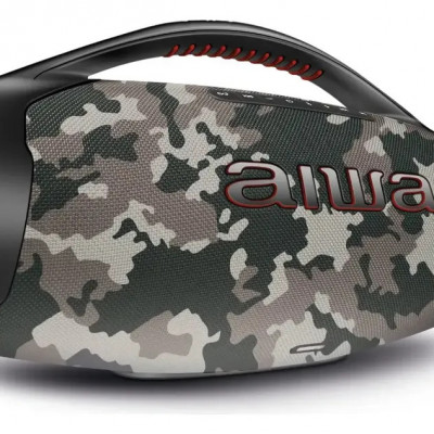 Caixa de Som Boombox AIWA BBS-01-BG USB Cinza