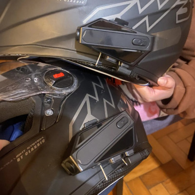 Par Intercomunicador Capacete Kuerl BT