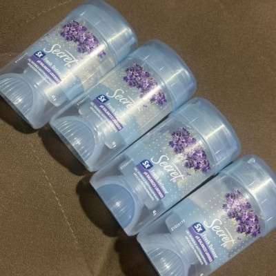 Secret Desodorante em Gel Invisível Antitranspirante Lavanda - 4 uni