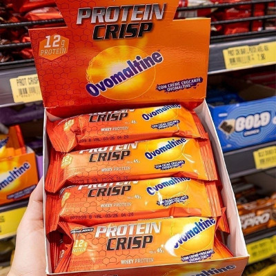 Barra de Proteína Integralmédica Crisp Bar Ovomaltine