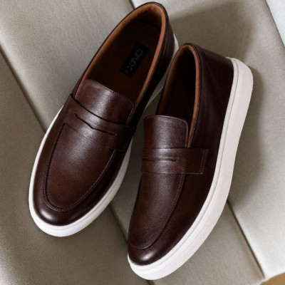Sapato Loafer Masculino Mocassim Couro (2 Cores)