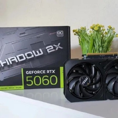 Placa de Vídeo MSI Geforce RTX 5060 Shadow 2x OC 8GB GDDR7
