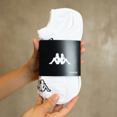 🧦  Kit 9 Pares Meias Kappa Soquete Invisível (2 cores)