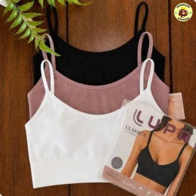 Top Lupo Loba Fitness Confortável