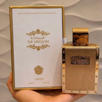 THE KING DOS PERFUMES Perfume Árabe The Kingdom EDP Lattafa 100ml