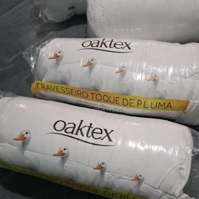 Kit 4 Travesseiros 50x70 Fibra Siliconada - Oaktex