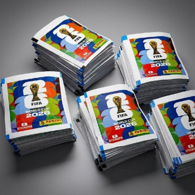 ⚽ Kit com 48 Envelopes (336 Figurinhas) Copa do Mundo 2026 Panini