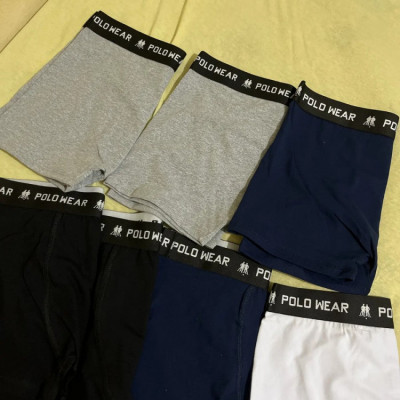 Kit 10 Cuecas Algodão Polo Wear Sortidas