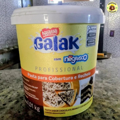 Pasta Cremosa GALAK com NEGRESCO