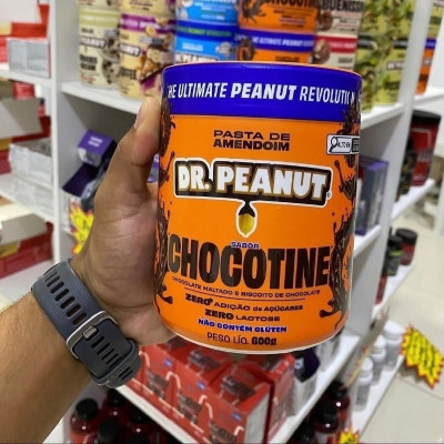 Dr. Peanut Pasta de Amendoim Chocotine 600g