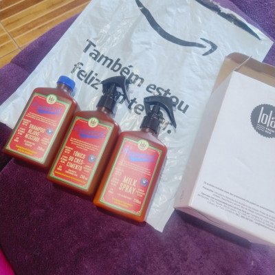 Kit Rapunzel Shampoo Tônico Milk Spray