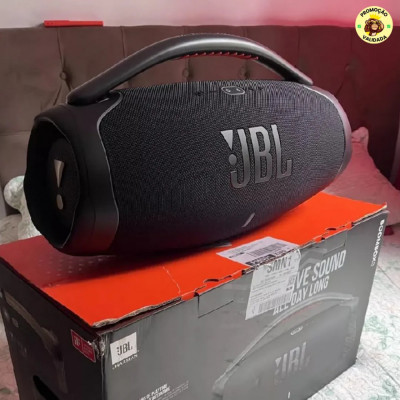 Caixa De Som Bluetooth Jbl Boombox 3 Preto
