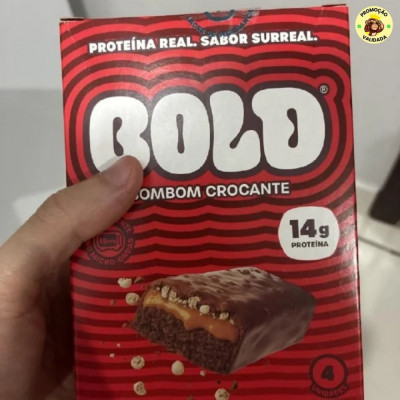 Bold Barra de Proteina Bombom Crocante 14g