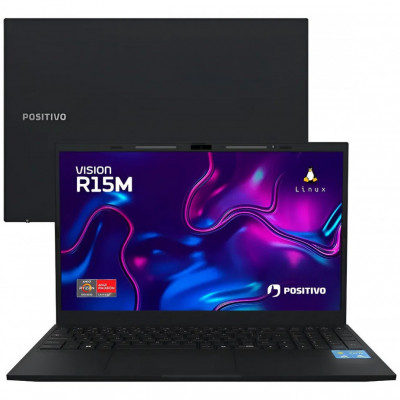 Notebook Positivo Vision R15m Ryzen 5 8GB SSD