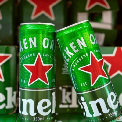 Pack com 12 Unid. Cerveja Lata 350ml Heineken