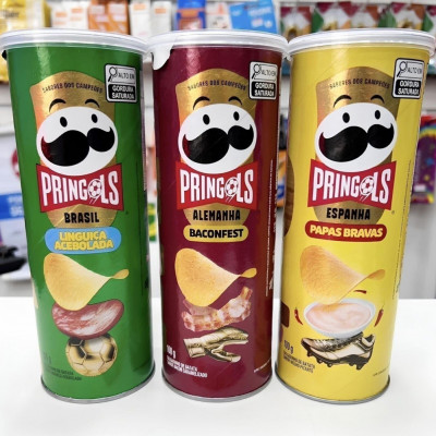 Salgadinho Pringles Tripack Festa do Futebol