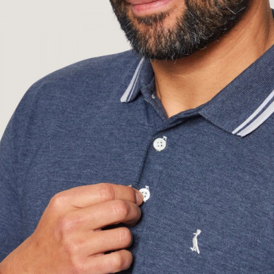 Camisa Polo Reserva Masculina Marinho G