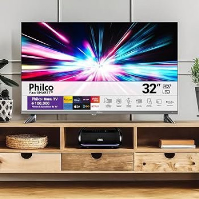Smart TV Philco P32vik Roku LED HDR