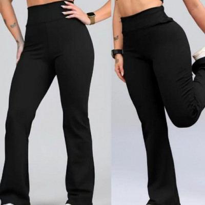 Calça Legging Flare Zero Transparência