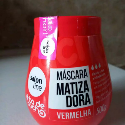 Máscara Matizadora Vermelha #todecacho