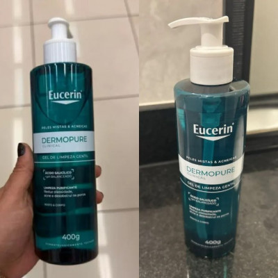 Eucerin Dermopure Clinical Gel de Limpeza Gentil 400ml