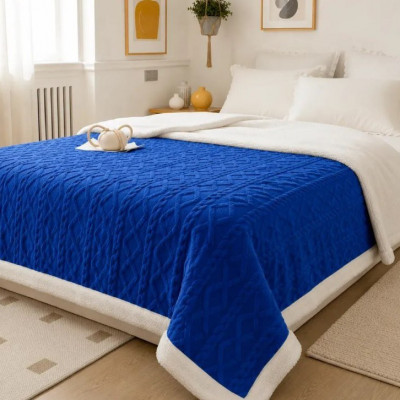 Cobertor Manta De Casal 2,00x1,80 Canelada Sherpa
