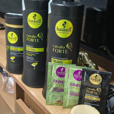 Haskell Cavalo Forte Kit Shampoo Cond 1L