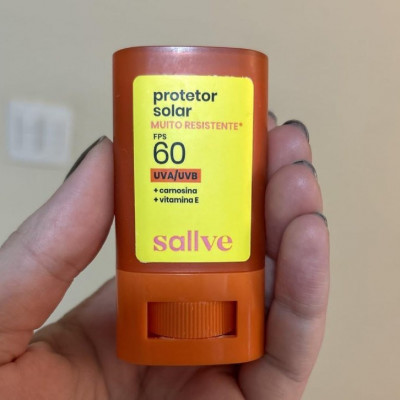 🌞 Protetor Solar em Bastão FPS60 Sallve 15g